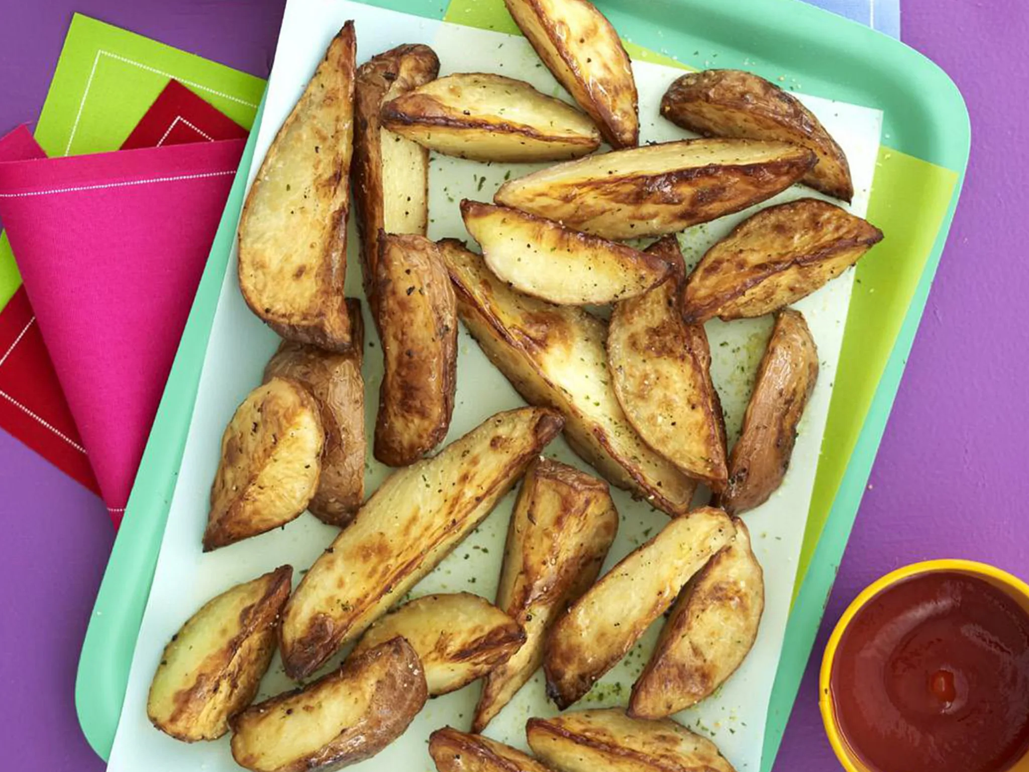 garlic and herb wedges