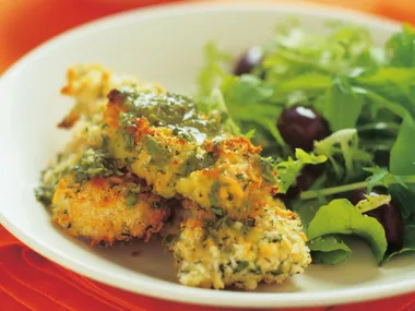 oven-baked parmesan chicken