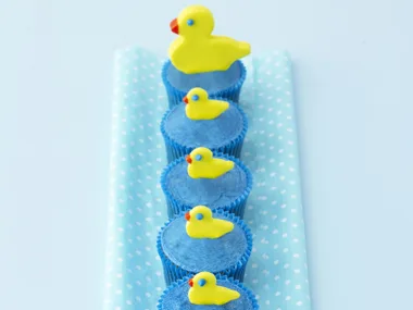 one duck family all in a row