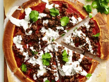 moroccan lamb pizza