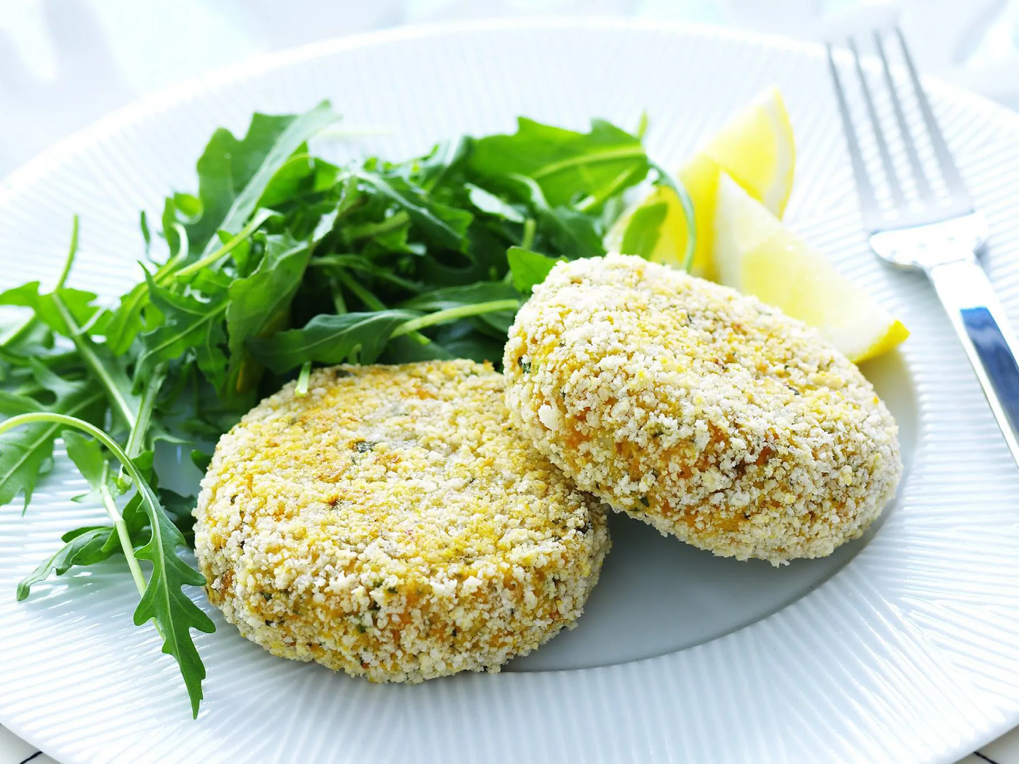 sweet potato and salmon patties