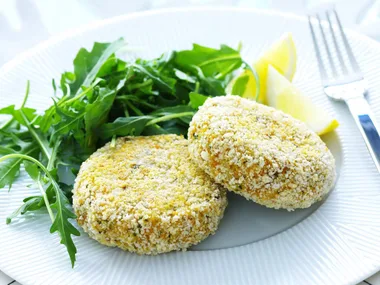 sweet potato and salmon patties