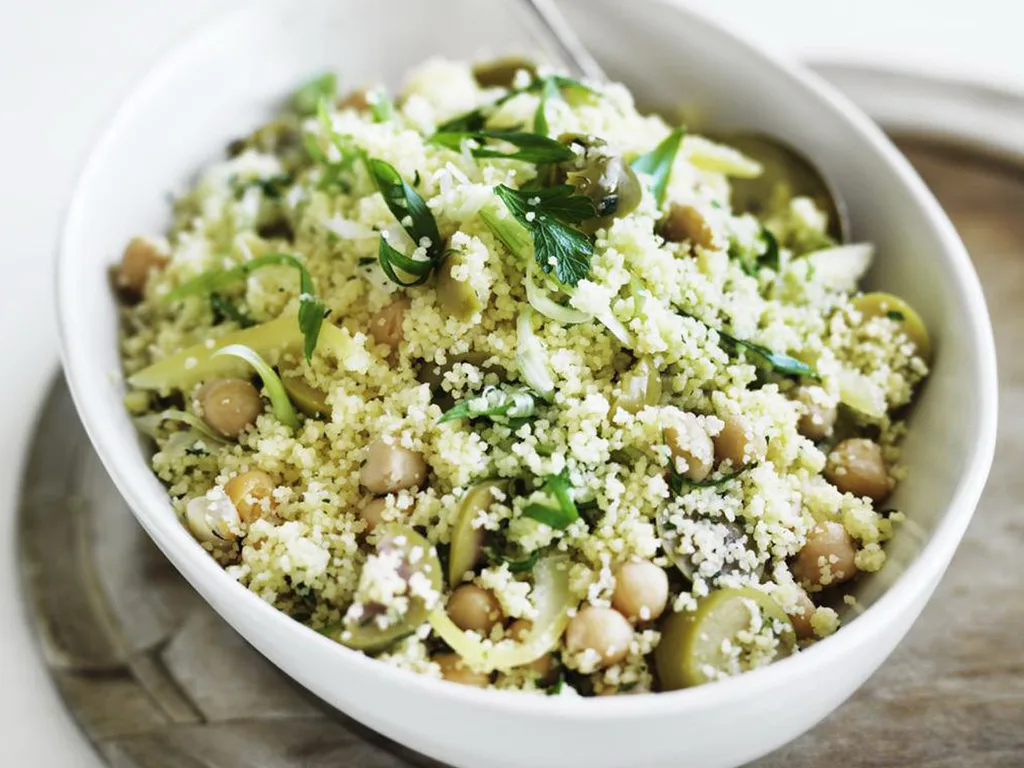 preserved lemon and olive couscous