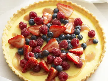 BERRY CUSTARD FLAN