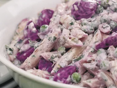 Russian penne salad
