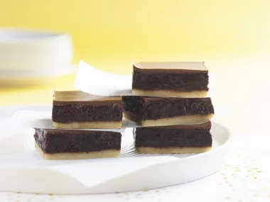 marzipan chocolate and cranberry slice