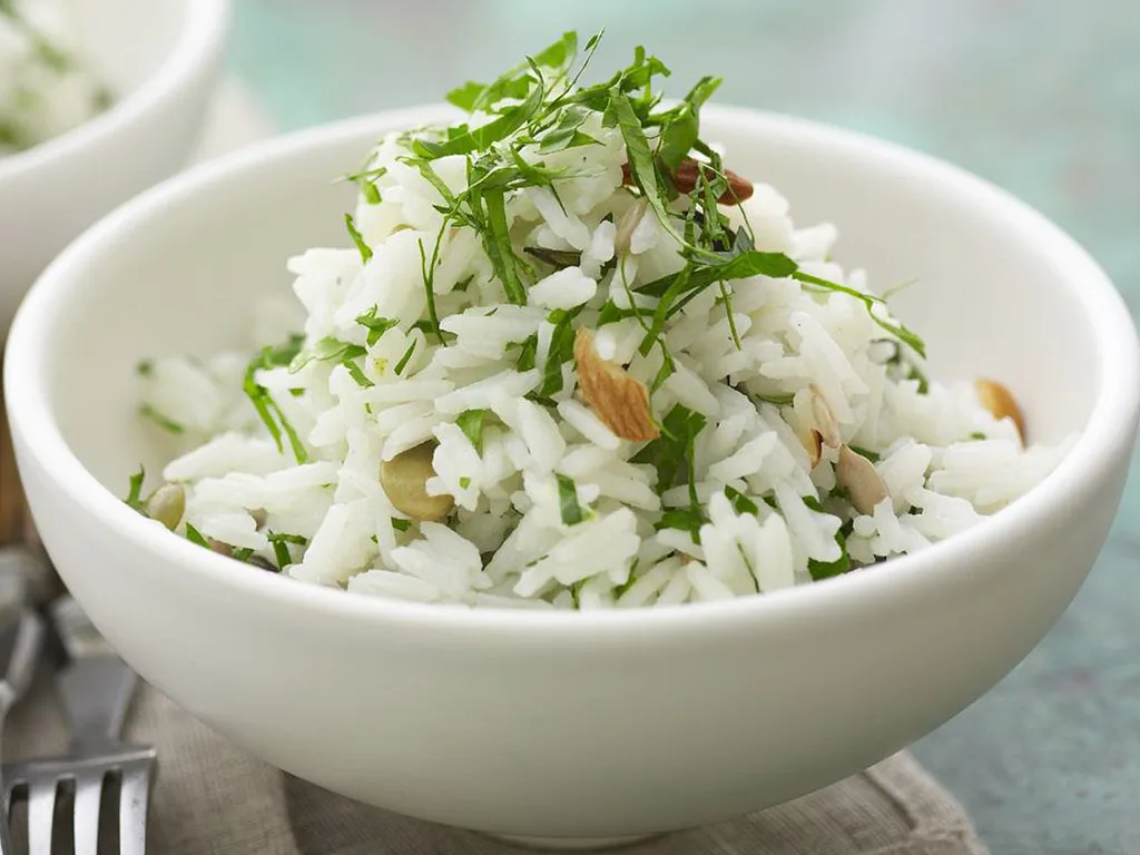 lemon & lime rice salad