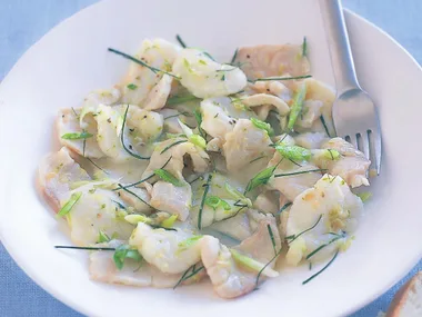 lime and ginger ceviche