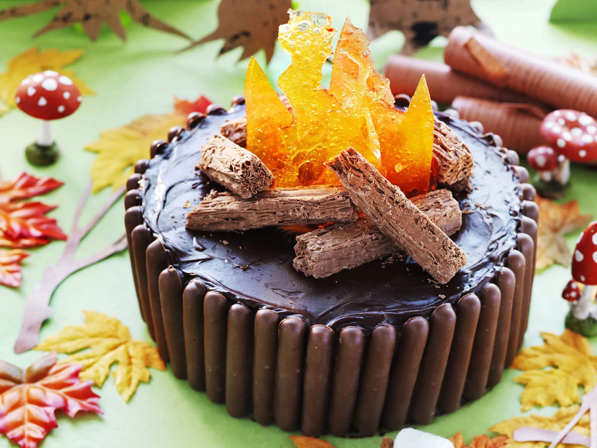 around the old campfire