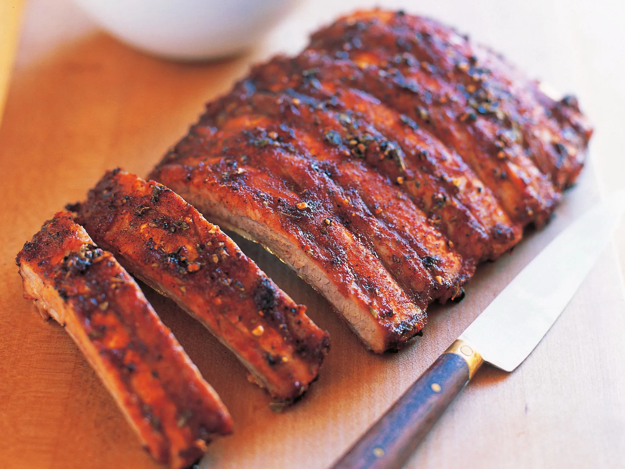 TEX-MEX SPARE RIBS WITH GRILLED CORN SALSA