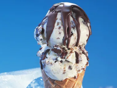 chocolate cookie ice-cream