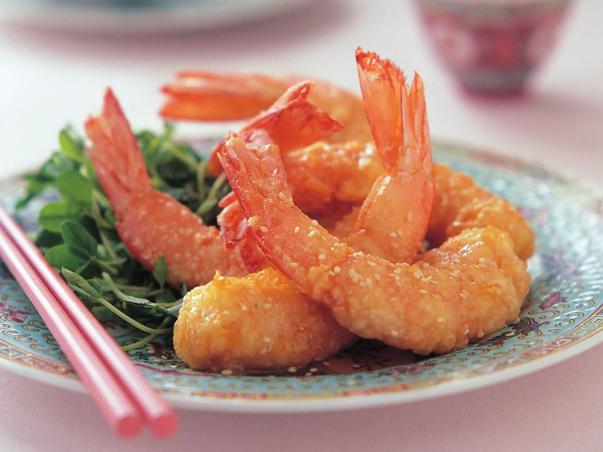 honey prawns