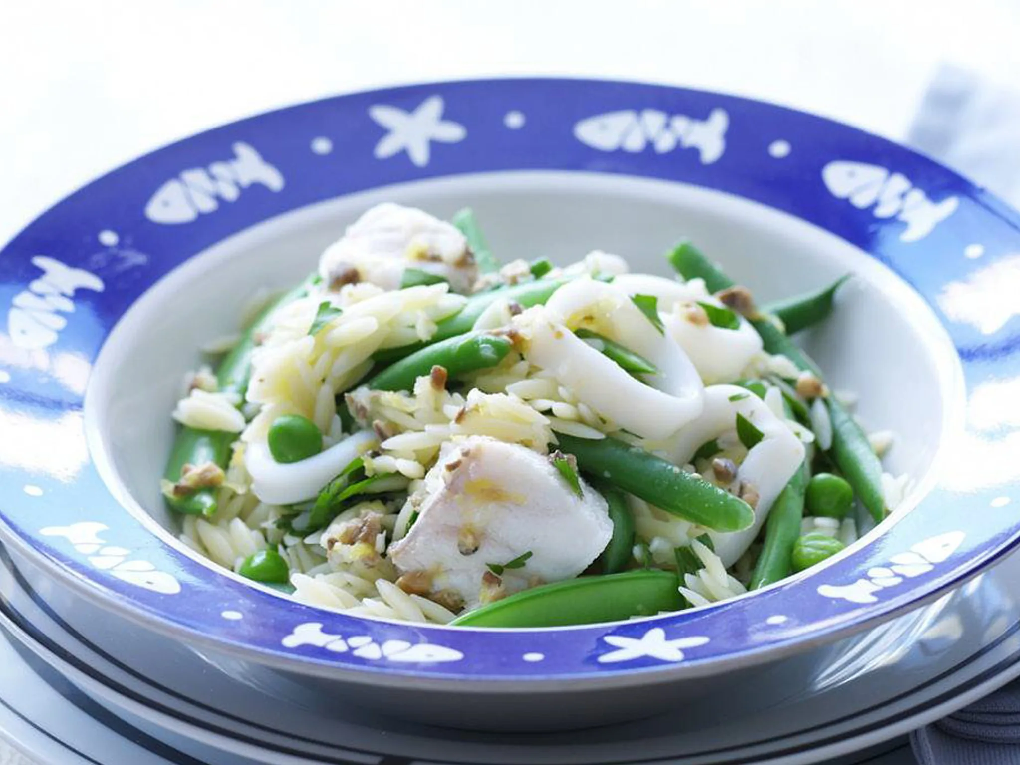 summer seafood salad