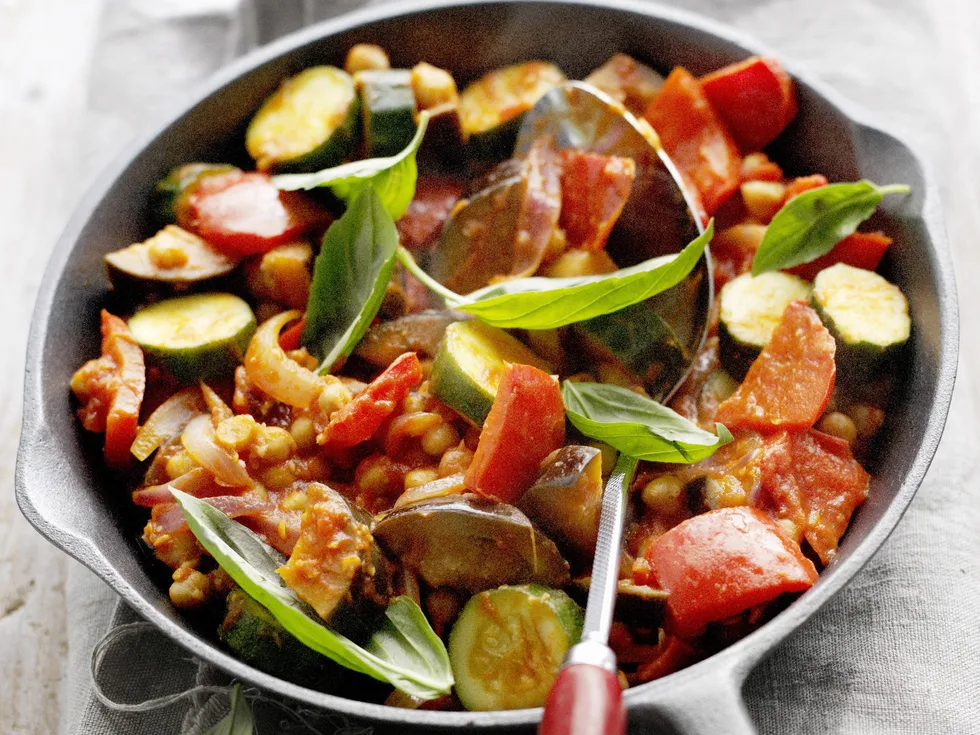 chikpea ratatouille