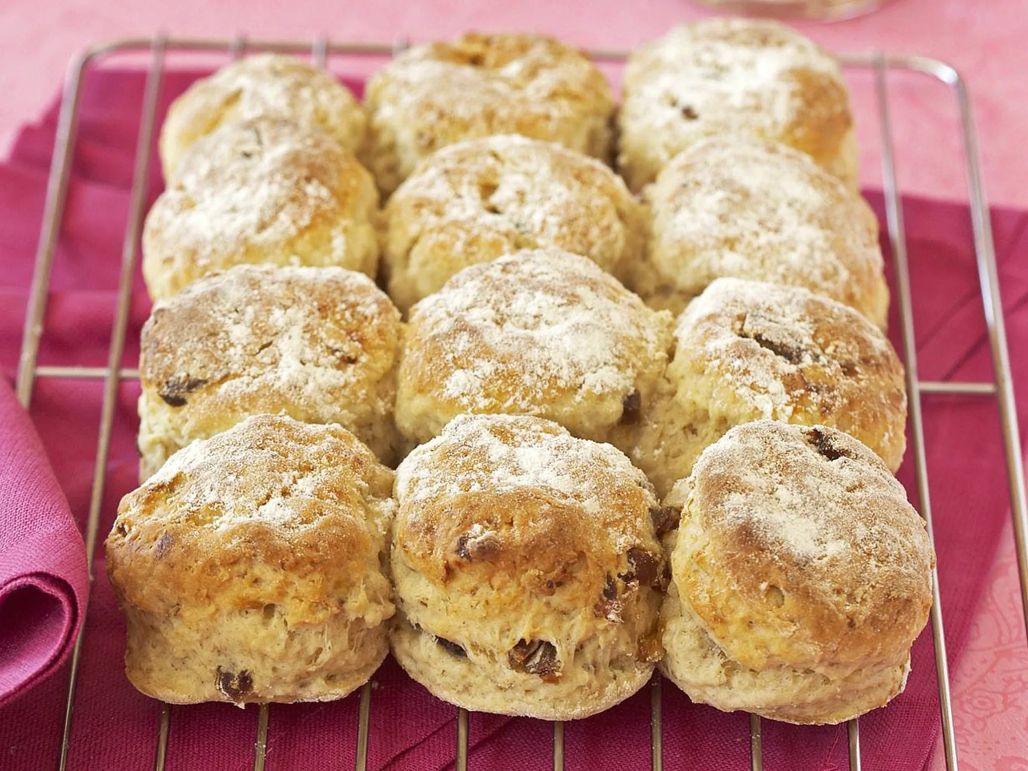 DATE AND BANANA SCONES