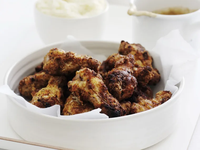 Southern fried chicken with buttermilk mash and gravy