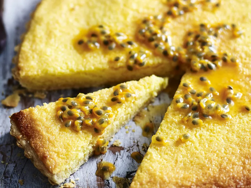 Coconut & passionfruit tart | Women's Weekly Food