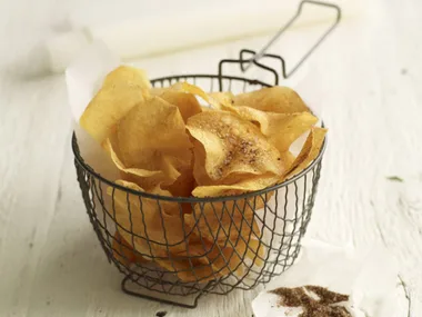 deep-fried crisps