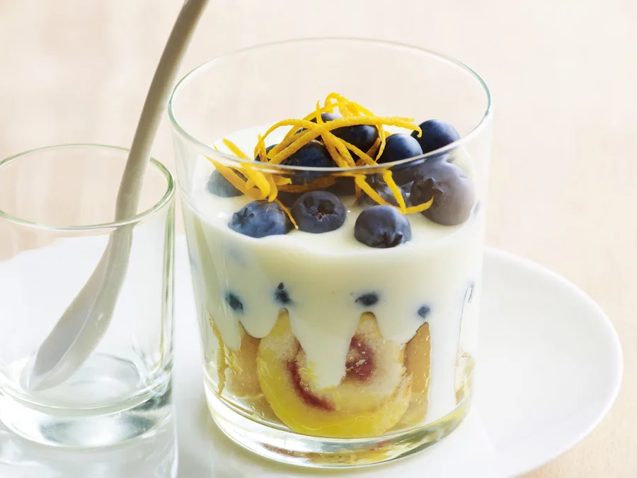 blueberry trifle
