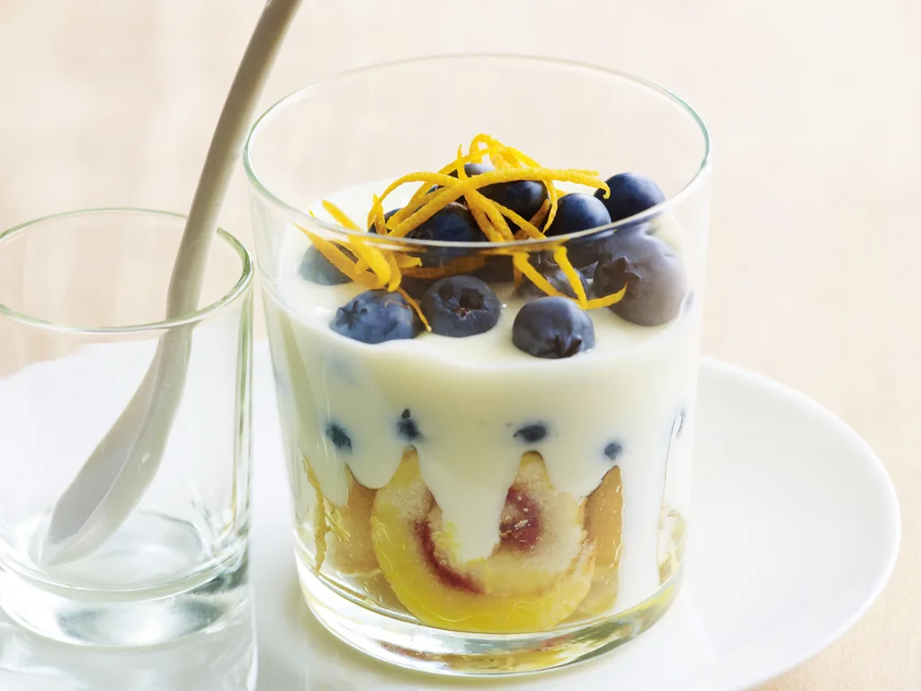 blueberry trifle