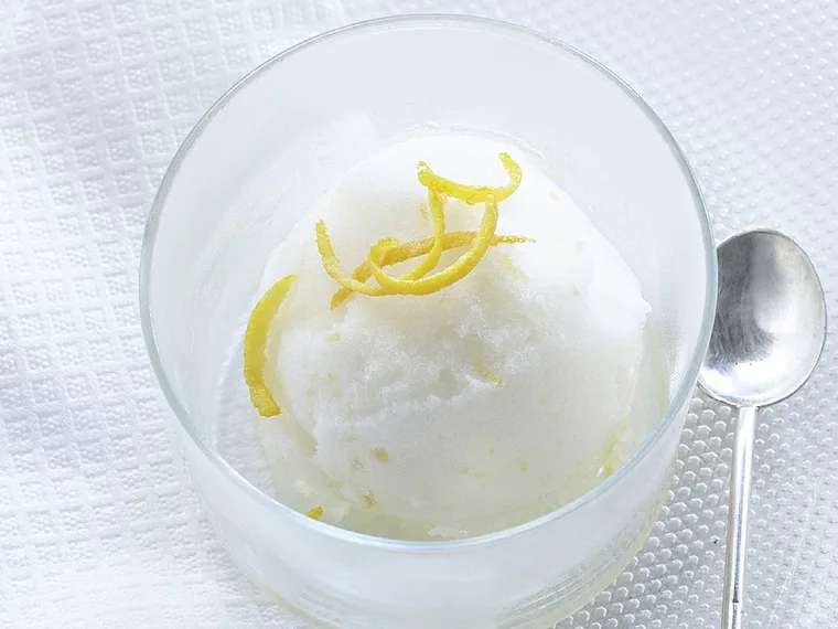 Grapefruit sorbetto