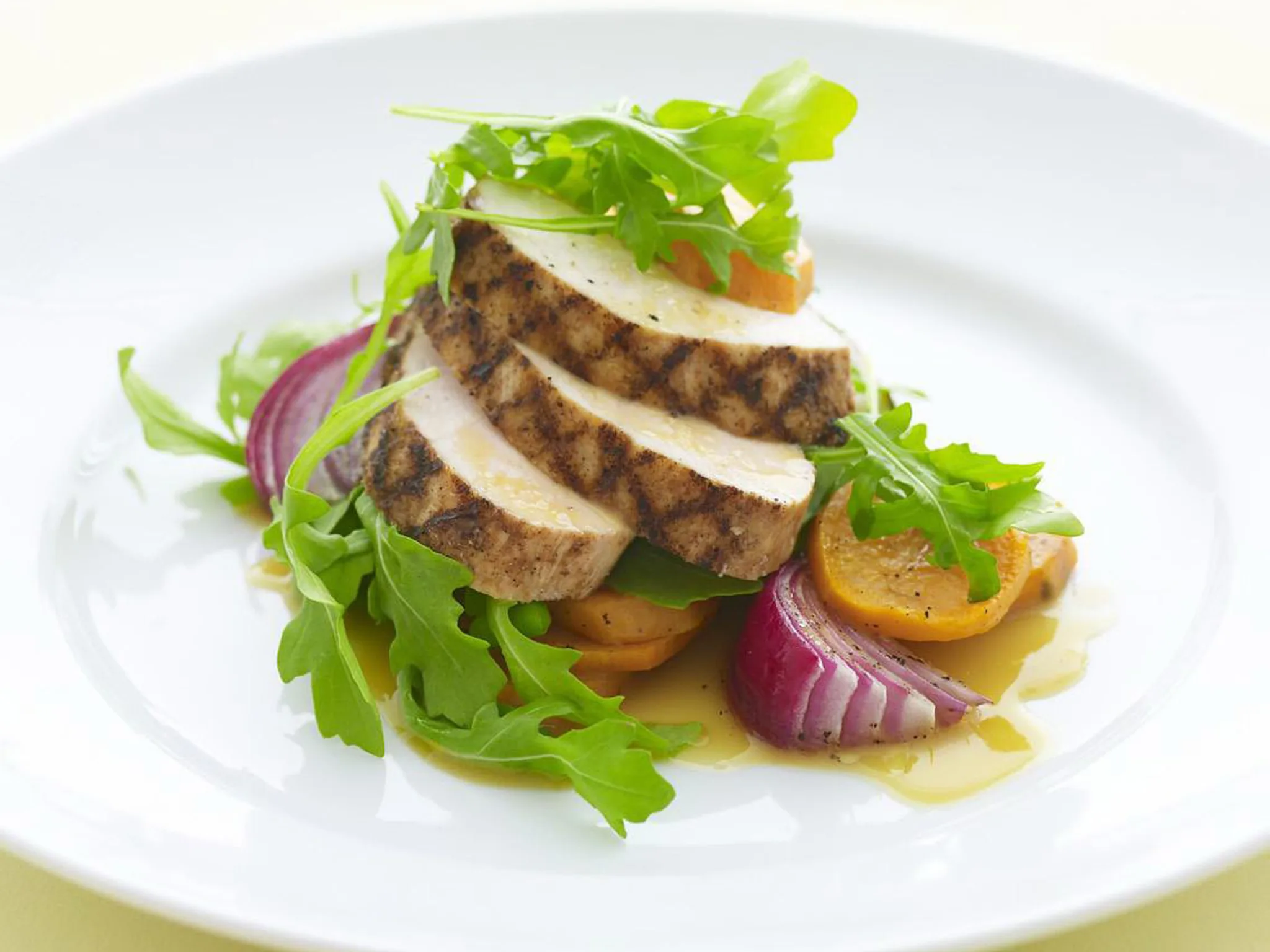 chicken and kumara salad