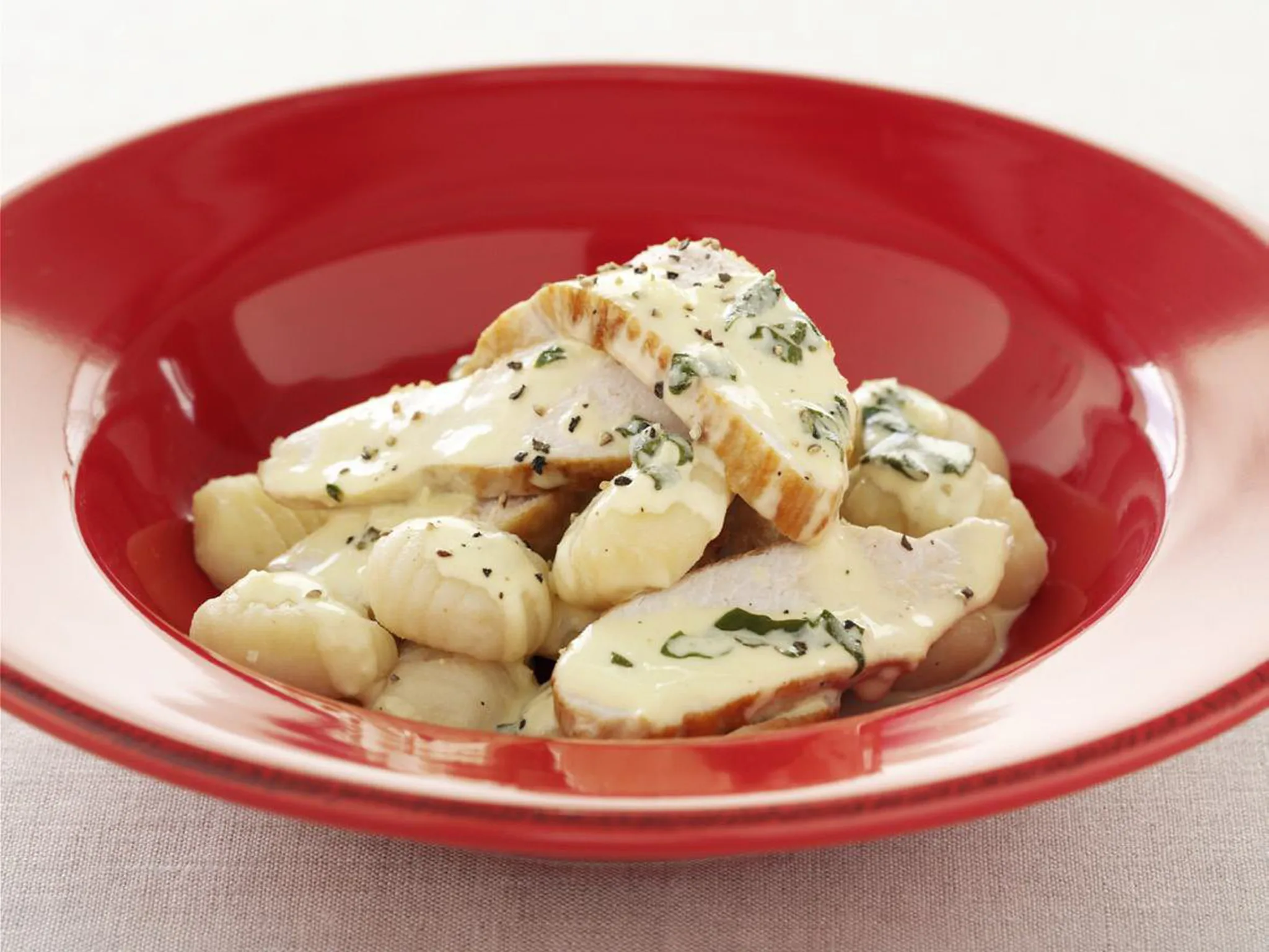 creamy garlic and herb chicken