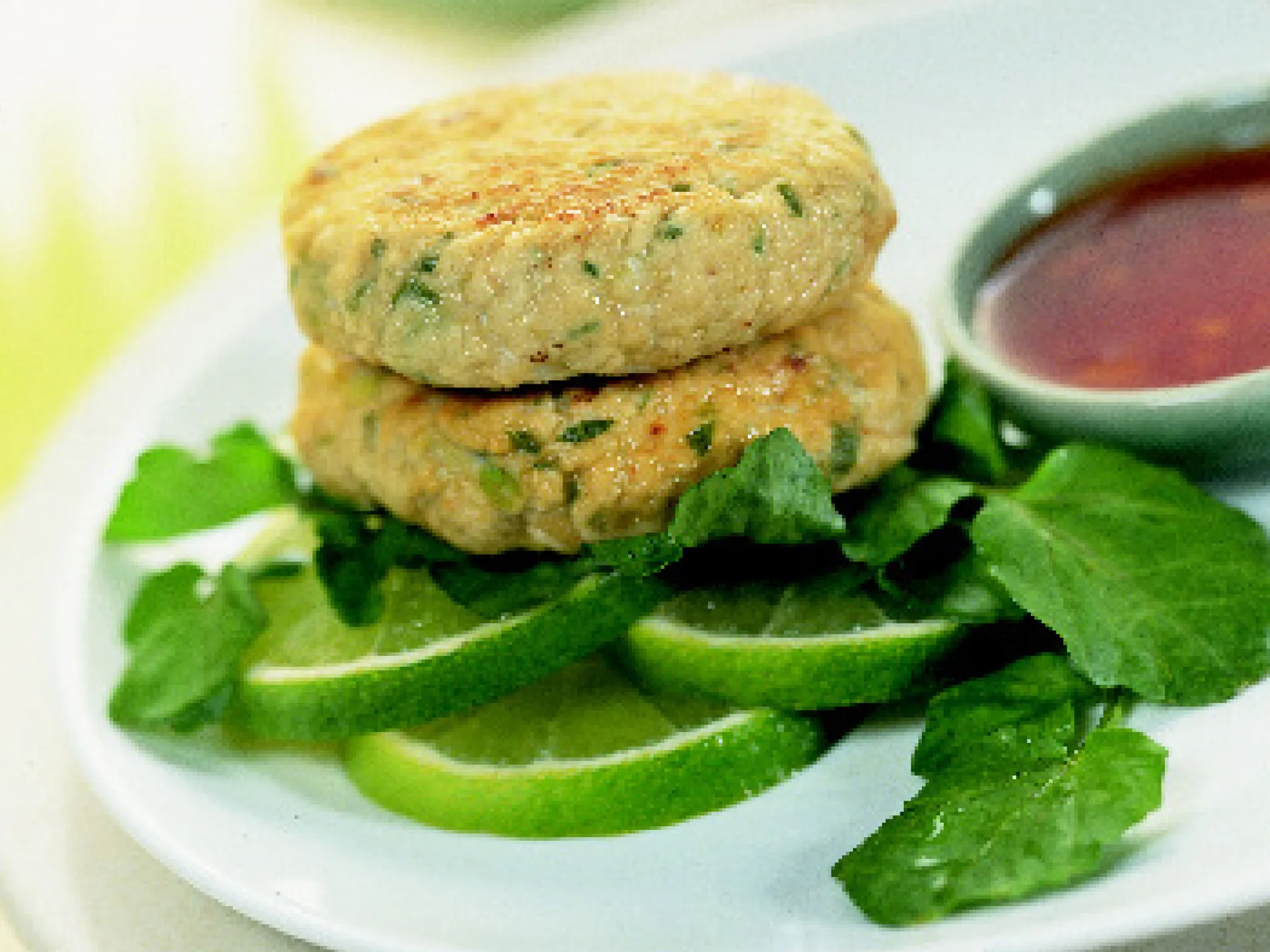 lime and gingerchicken patties