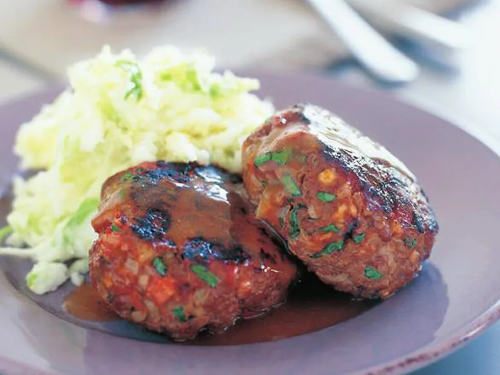 BEEF AND BACON RISSOLES