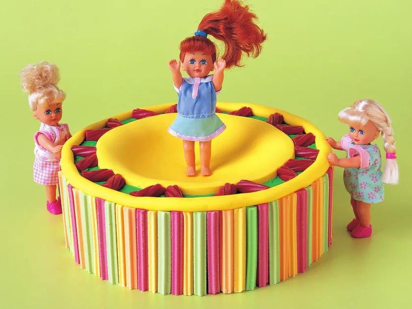 A yellow trampoline | Women's Weekly Food