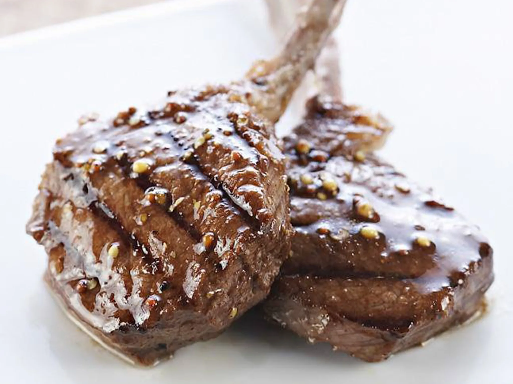 BALSAMIC MUSTARD LAMB