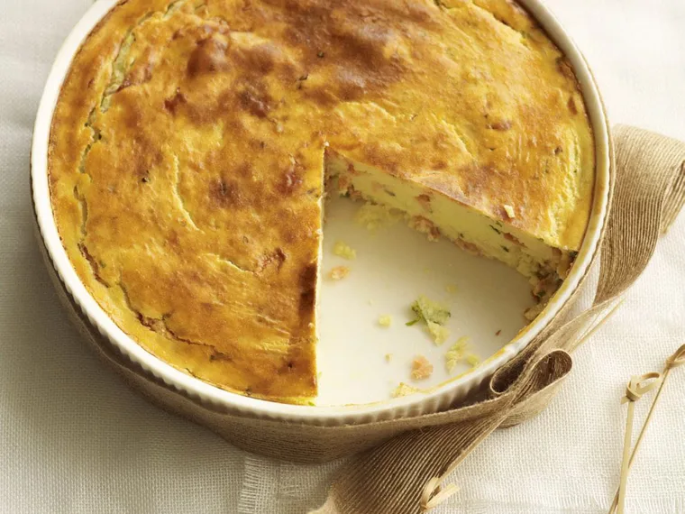 smoked salmon pie