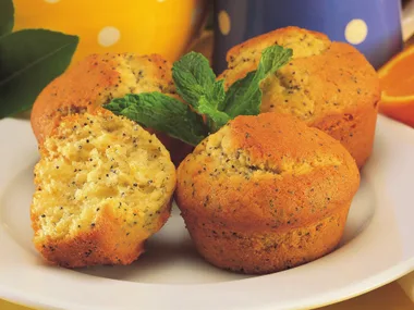 citrus poppyseed muffins