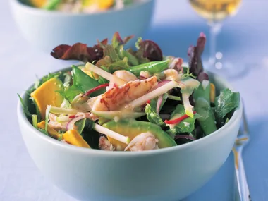 crab and apple salad