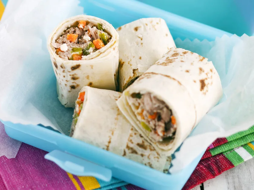 Tuna and carrot pinwheels | Women's Weekly Food