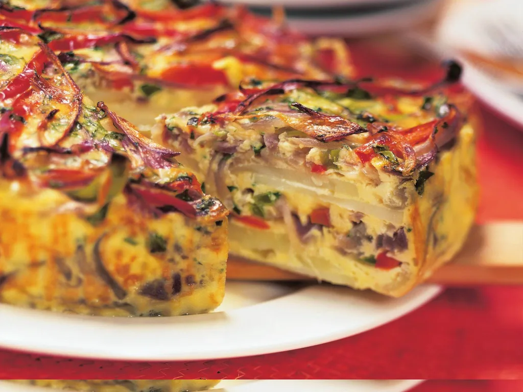 chilli and vegetablefrittata