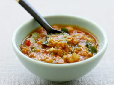 red lentil and lemon grass