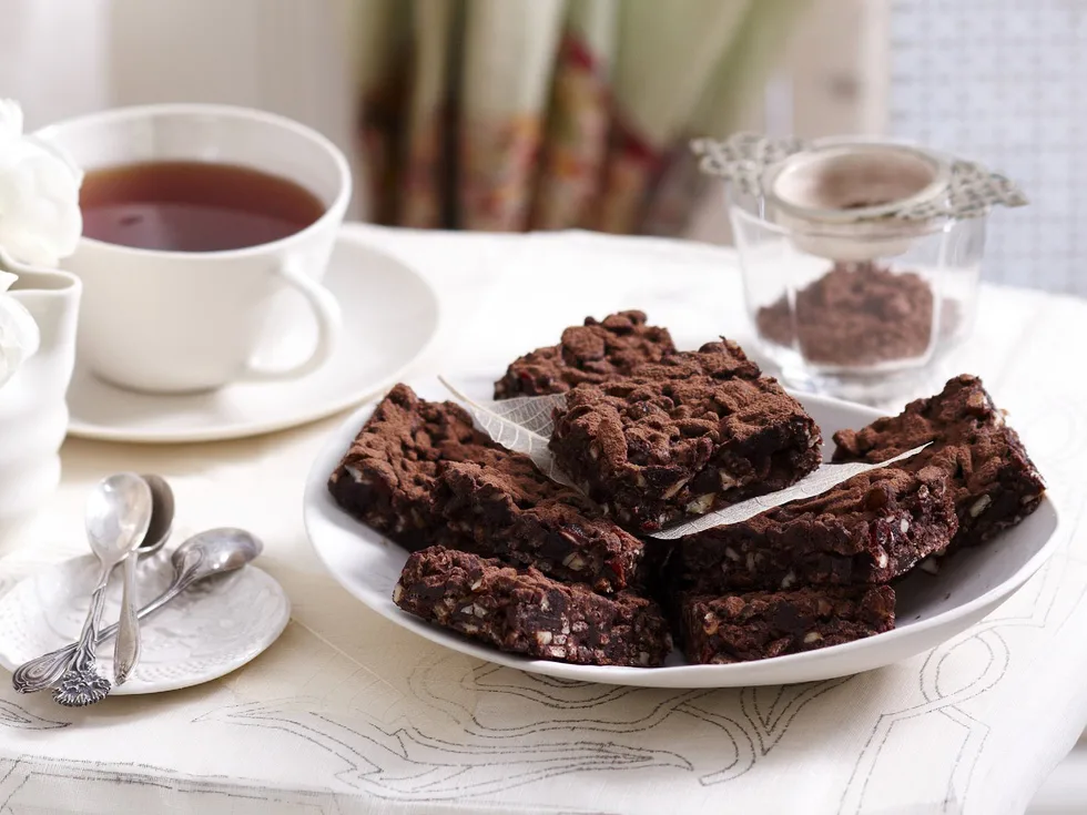 chocolate hedgehog squares