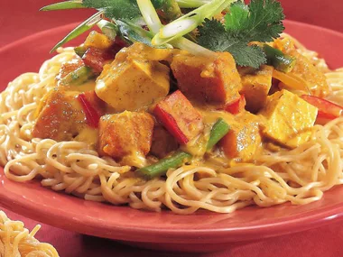 tofu and vegetable curry