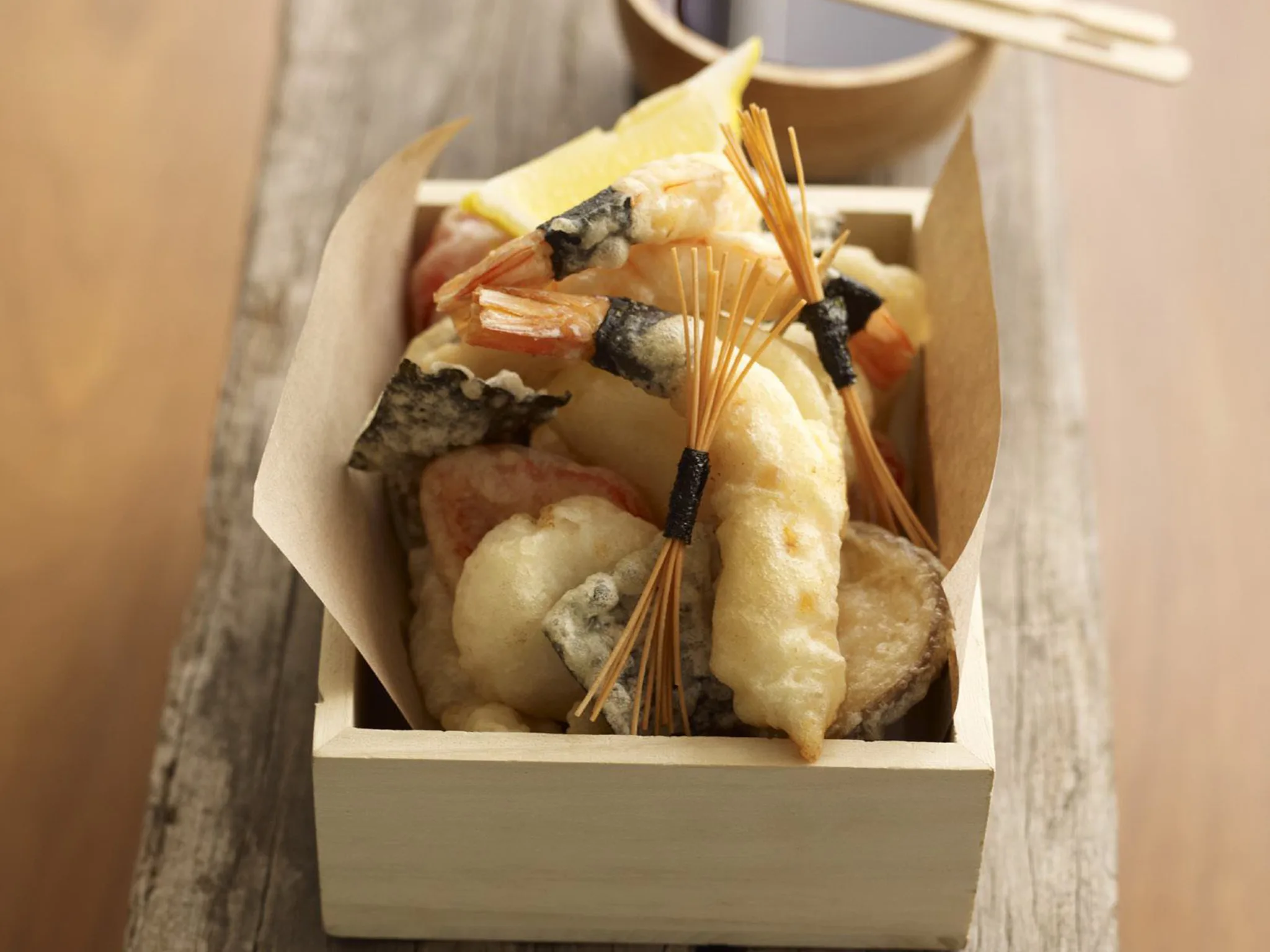 Seafood tempura