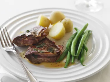 Veal saltimbocca