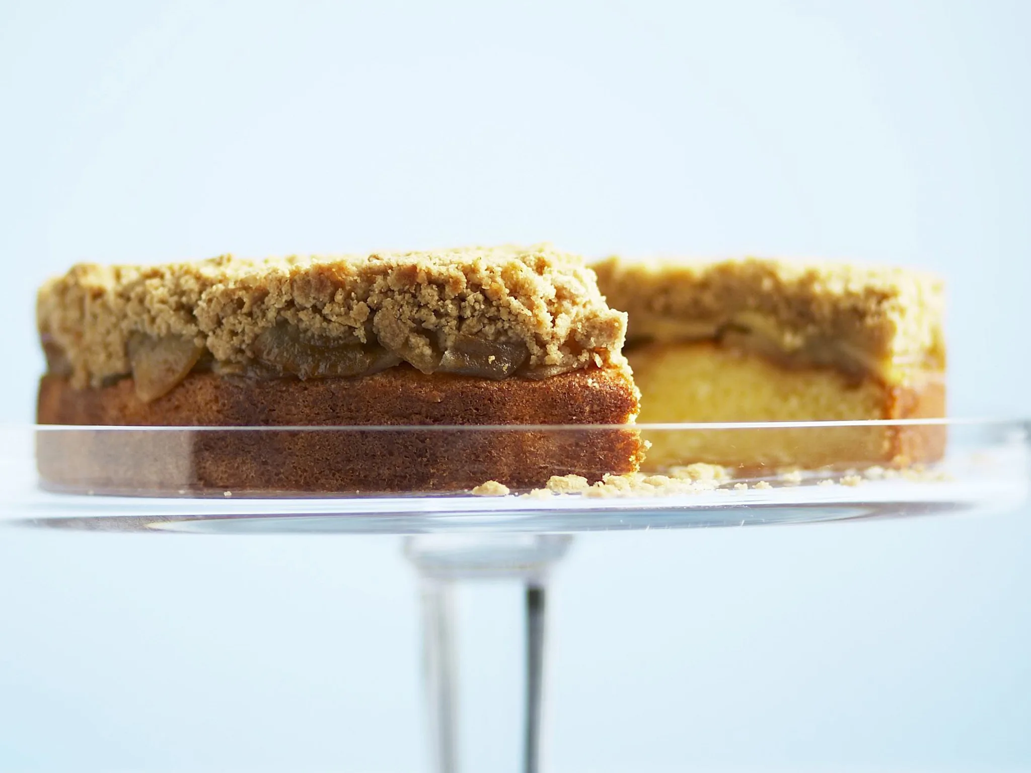 apple streusel cake
