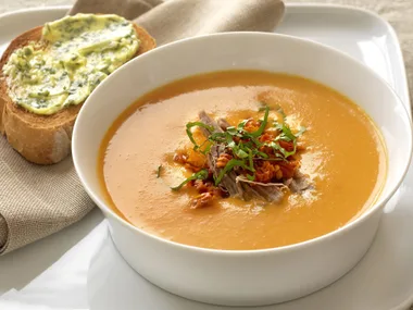 creamy semi-dried tomato and veal