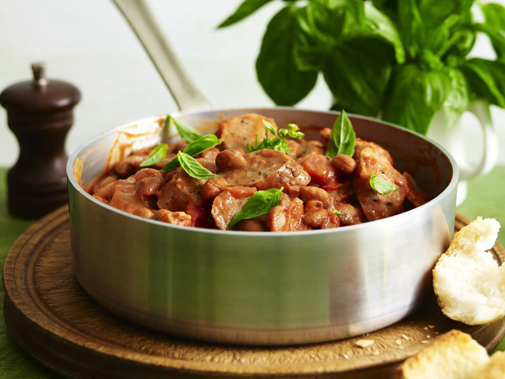 italian-style sausage and bean stew