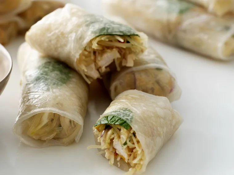 vietnamese rice-paper rolls