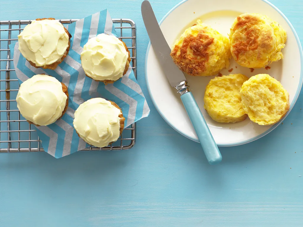 cheesy pumpkin scones