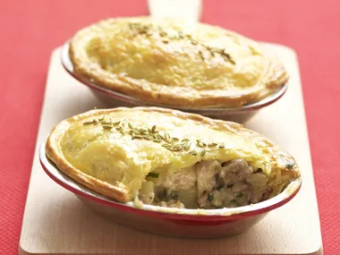 chicken and fennel pies