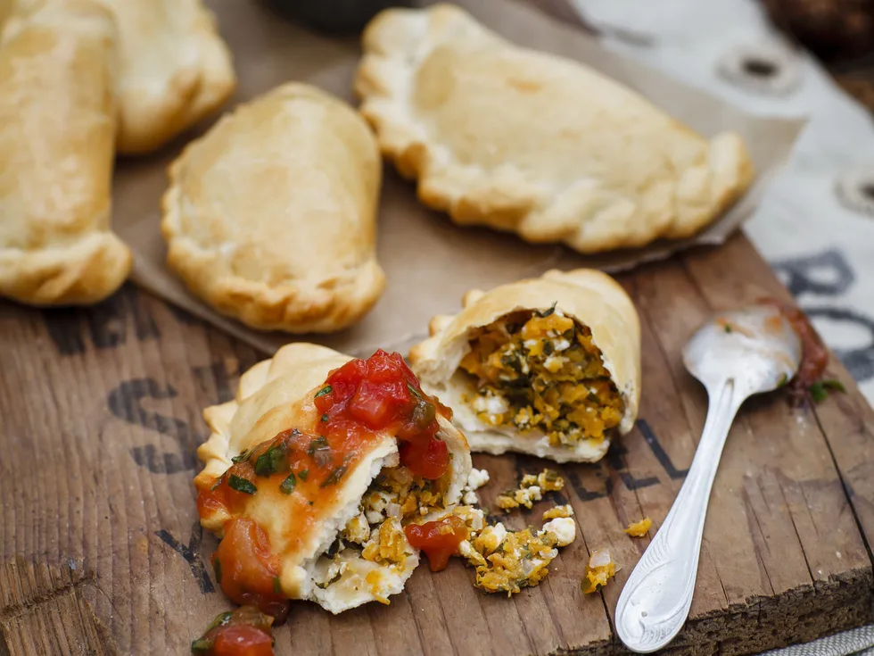 spicy pumpkin empanadas