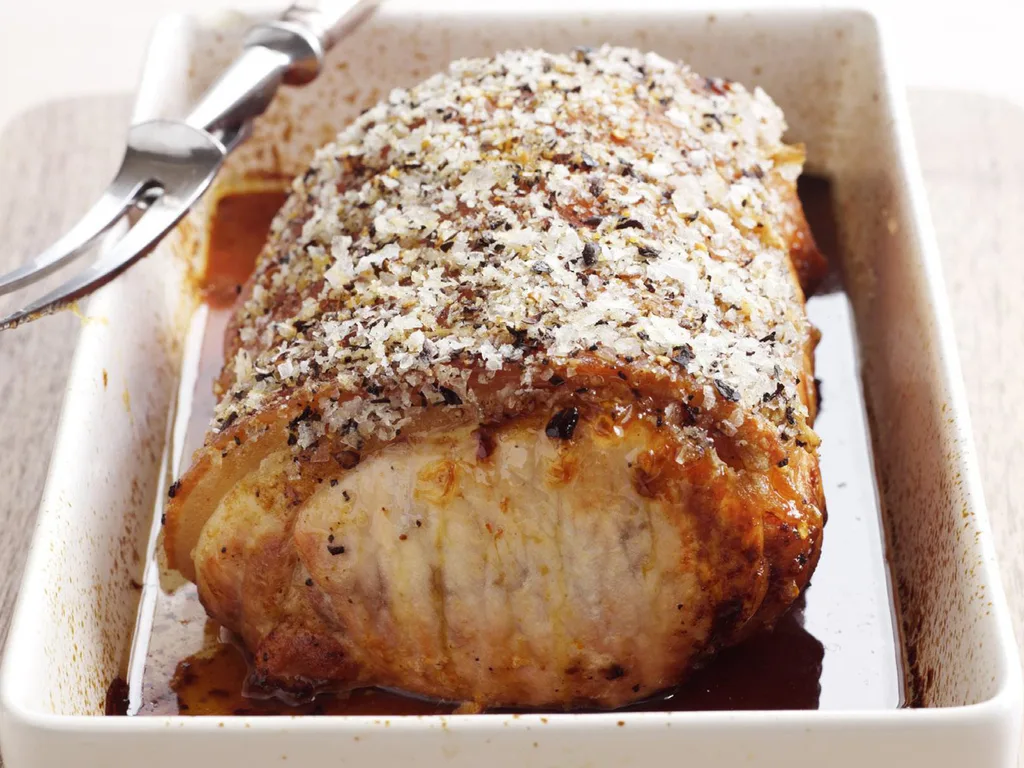 salt and pepper roast pork