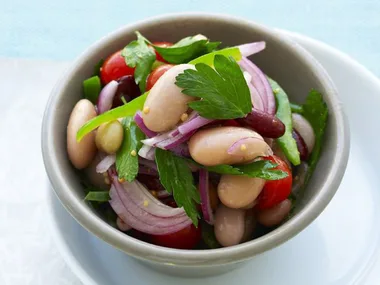 Four bean mixed salad